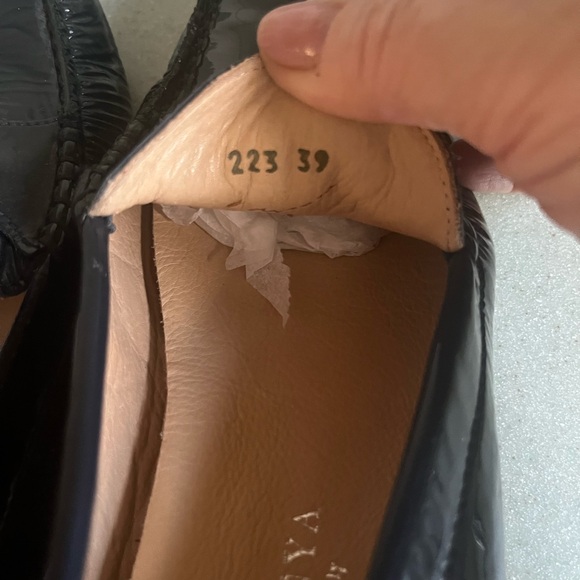 Katanya Ladies blue patent Leather driving Moc Sz 8.5 ~ 39 NWOB - Picture 8 of 8